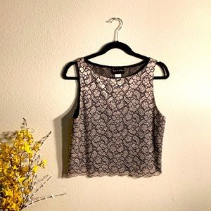 Natori Parfait Lace Top Size M